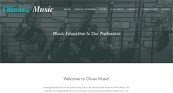 Desktop Screenshot of olivasmusic.com